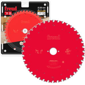 Tarcza do cięcia drewna uniwersalna 250×2,8/1,8×30 mm Z40 Freud FR23W002T Tarcza do cięcia drewna uniwersalna 250×2,8/1,8×30 mm Z40 Freud FR23W002T