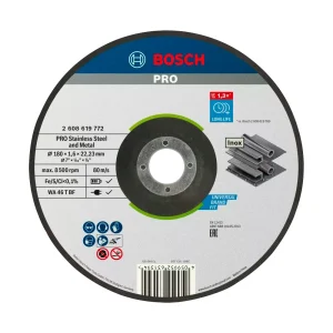 Tarcza do cięcia metalu 180×22,23 mm Bosch 2608619772 Tarcza do cięcia metalu 180×22,23 mm Bosch 2608619772