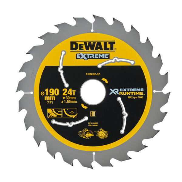 Tarcza tnąca do cięcia drewna Dewalt DT99562-QZ - obrazek 1