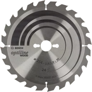 Tarcza tnąca do drewna 254×2.8/1.8×30 T24 Bosch 2608838412 Tarcza tnąca do drewna 254×2.8/1.8×30 T24 Bosch 2608838412
