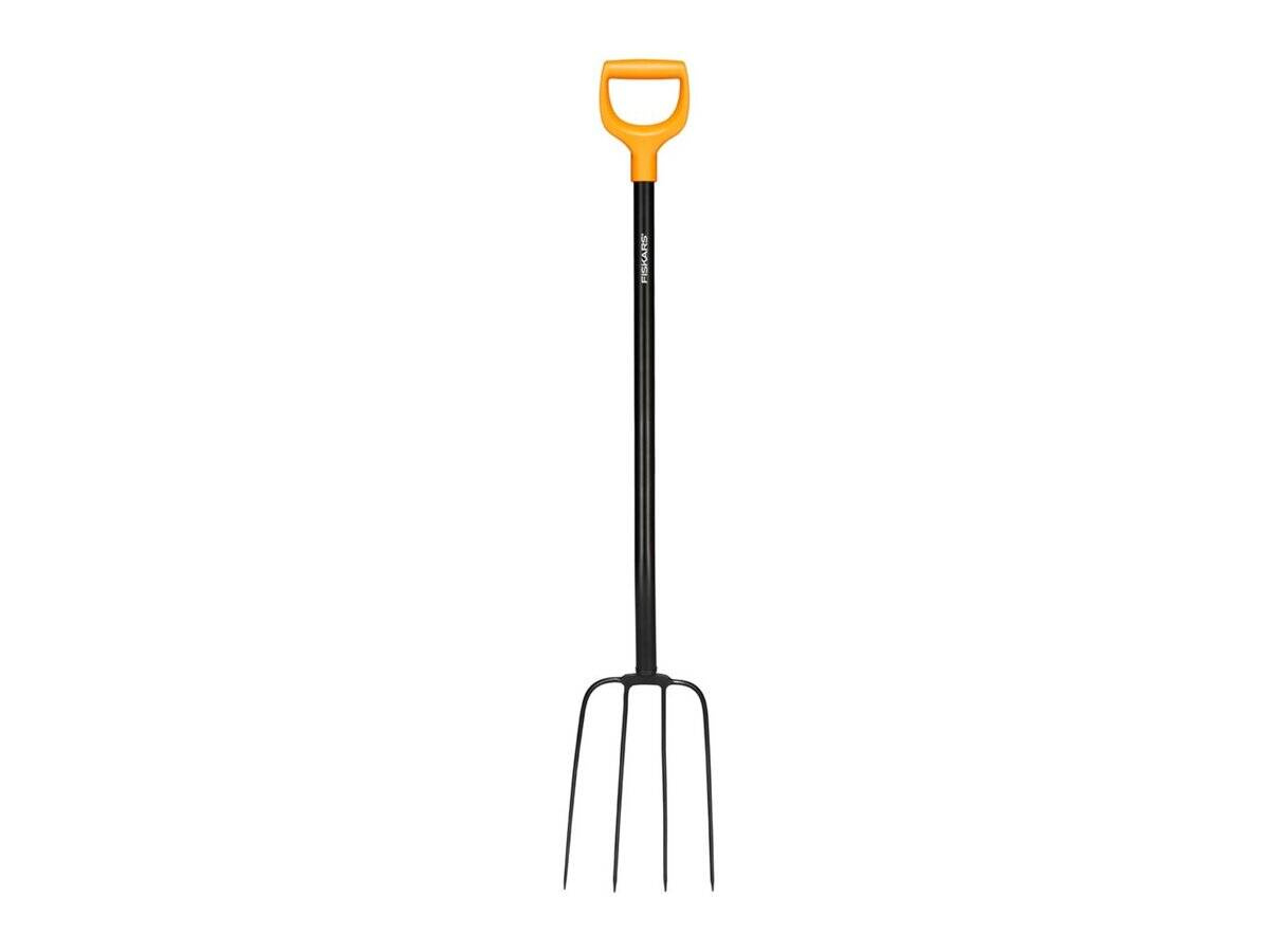 Widły do kompostu metalowe Fiskars Solid 1070674 - obrazek 1