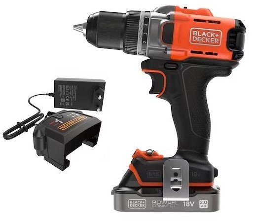 Wiertarko-wkrętarka Black Decker BCD382D1XC-QW - obrazek 1