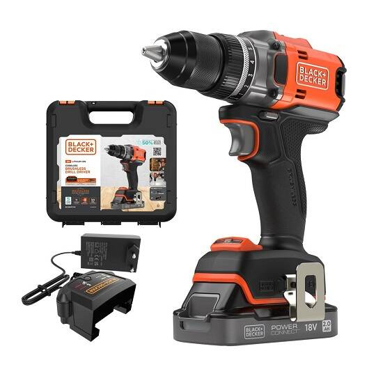 Wiertarko-wkrętarka Black Decker BLD682D1XK-QW - obrazek 1