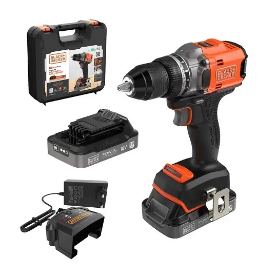 Wiertarko-wkrętarka Black Decker BLD682D2XK-QW - obrazek 1