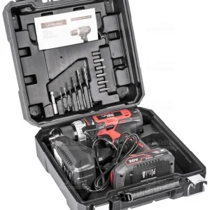 Wiertarko-wkrętarka Cedrus D40Li-SET z baterią i ładowarką w walizce Wiertarko-wkrętarka Cedrus D40Li-SET z baterią i ładowarką w walizce