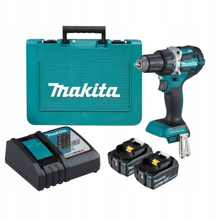 Wiertarko-wkrętarka Makita DDF484RTE - obrazek 1