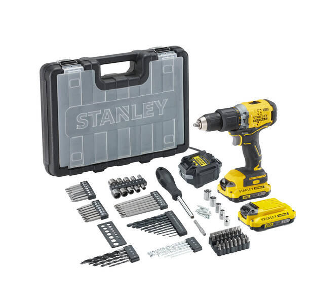 Wiertarko-wkrętarka Stanley Fatmax SFMCD715D2A - obrazek 1