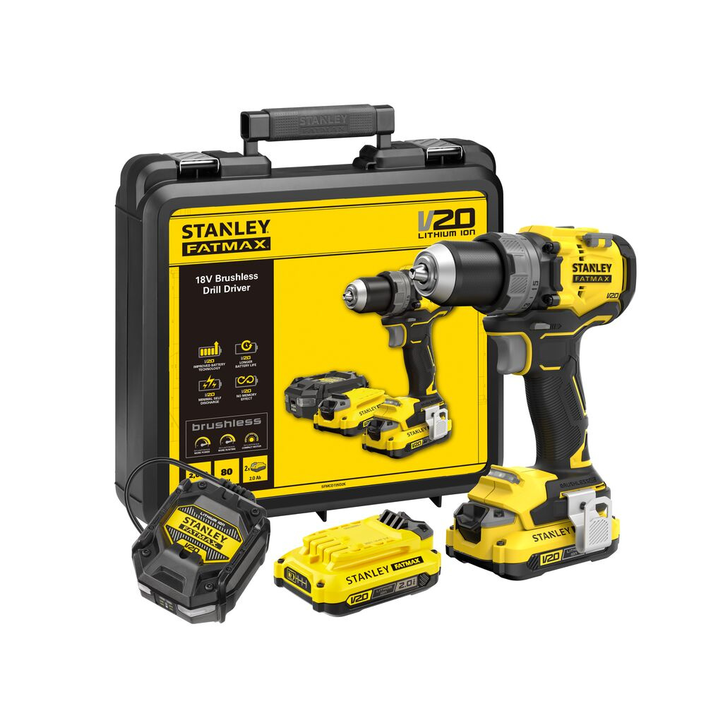 Wiertarko-wkrętarka Stanley Fatmax SFMCD725D2K-QW - obrazek 1