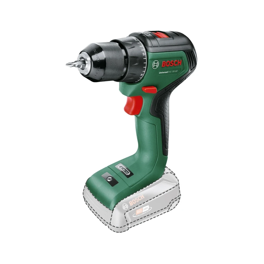 Wiertarko-wkrętarka UniversalDrill 18V-60 Bosch 06039D7000 - obrazek 1