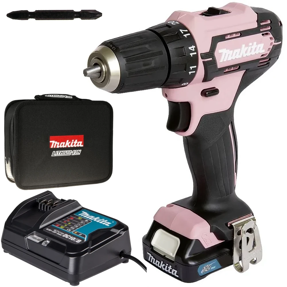 Wiertarko-wkrętarka akumulatorowa CXT 12 V Makita DF333DSAP1 - obrazek 1