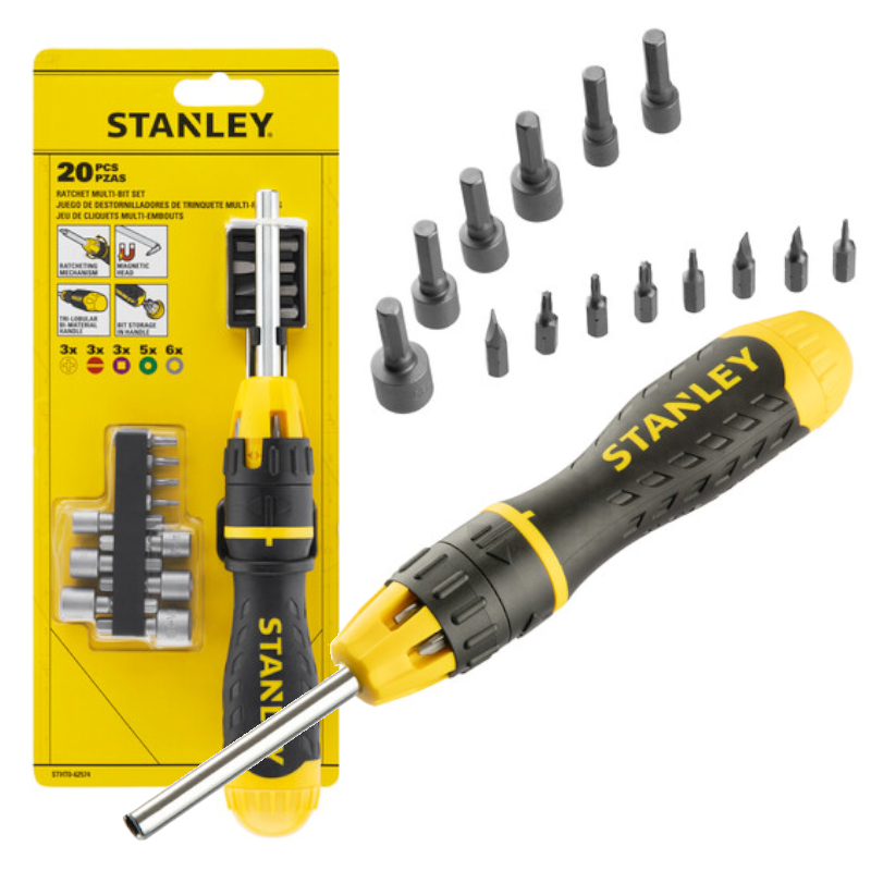 Wkrętak z grzechotką Stanley STHT0-62574 - obrazek 1