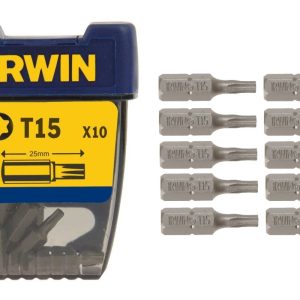 Zestaw 10 szt. bitów TX15 Irwin 10504352 Zestaw 10 szt. bitów TX15 Irwin 10504352