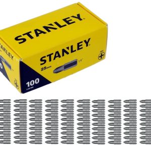 Zestaw 100 szt. bitów PH2 Stanley 3-68-946 Zestaw 100 szt. bitów PH2 Stanley 3-68-946