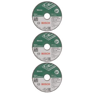 Zestaw 3 szt. tarcz korundowych Bosch 1600A01S5Y Zestaw 3 szt. tarcz korundowych Bosch 1600A01S5Y