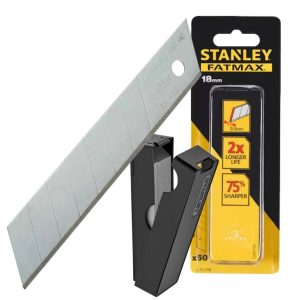 Zestaw 50 szt. ostrzy łamanych do noży Stanley Fatmax 3-11-718 Zestaw 50 szt. ostrzy łamanych do noży Stanley Fatmax 3-11-718