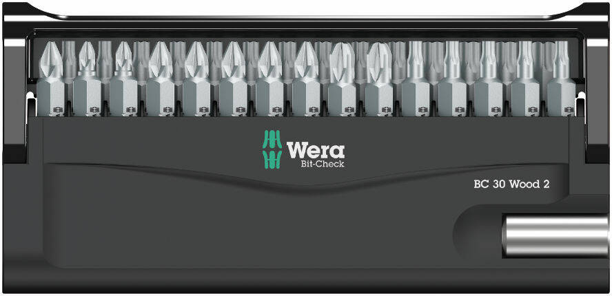 Zestaw bitów Wera Bit-Check 30 Wood 2 SB 05057438001 - obrazek 1
