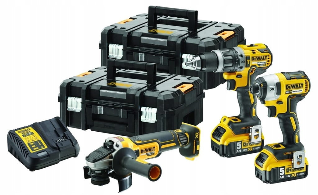 Zestaw elektronarzędzi Dewalt DCK384P2T-QW - obrazek 1
