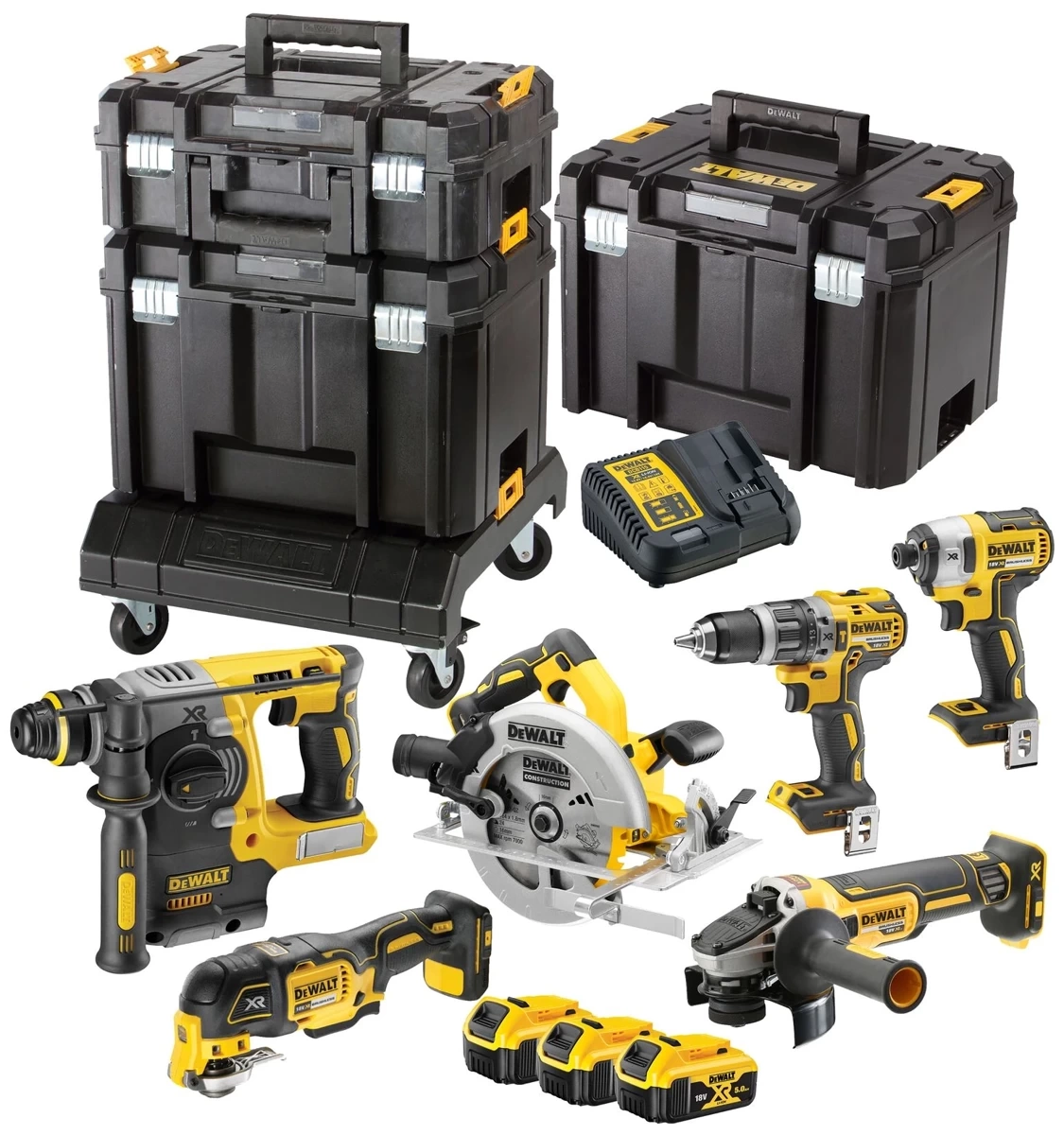 Zestaw elektronarzędzi Dewalt DCK685P3T - obrazek 1