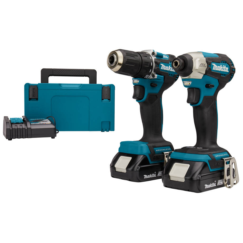 Zestaw elektronarzędzi Makita DLX2423AJ - obrazek 1