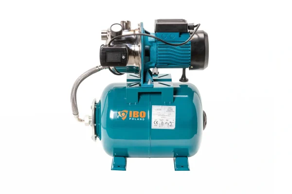 Zestaw hydroforowy IBO z pompą hydroforową AJ 50/60 hydrofor 24 i zbiornikiem przeponowym 24 L (002238) Zestaw hydroforowy IBO z pompą hydroforową AJ 50/60 hydrofor 24 i zbiornikiem przeponowym 24 L (002238)