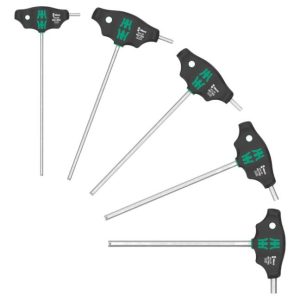 Zestaw kluczy imbusowych 454/5 HF SHK Set 1 z rękojeścią poprzeczną, Hex-Plus Wera Zestaw kluczy imbusowych 454/5 HF SHK Set 1 z rękojeścią poprzeczną, Hex-Plus Wera