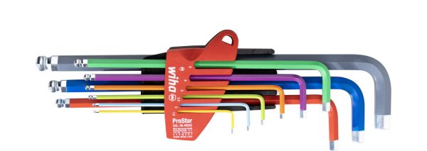 Zestaw kluczy imbusowych ProStar Wiha 46555 (9 el.) Zestaw kluczy imbusowych ProStar Wiha 46555 (9 el.)