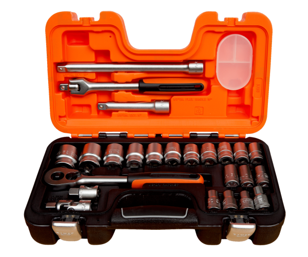 Zestaw kluczy nasadowych 1/2″ Bahco S240 Zestaw kluczy nasadowych 1/2″ Bahco S240