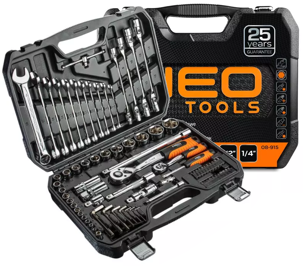 Zestaw kluczy nasadowych NEO Tools 08-915 - obrazek 1