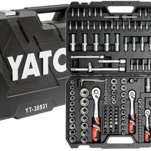 Zestaw kluczy nasadowych Yato YT-38931 173 el. Zestaw kluczy nasadowych Yato YT-38931 173 el.