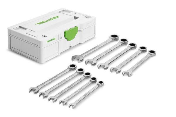Zestaw kluczy płasko-oczkowych Festool SYS3 S 76-RRS-Set 578117 Zestaw kluczy płasko-oczkowych Festool SYS3 S 76-RRS-Set 578117