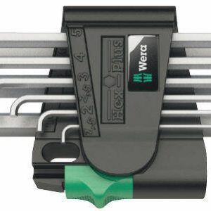 Zestaw kluczy trzpieniowych Wera WERA 950/9 Hex-Plus 4 05073594001 Zestaw kluczy trzpieniowych Wera WERA 950/9 Hex-Plus 4 05073594001