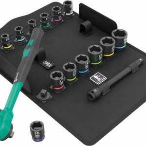 Zestaw metryczny z grzechotką 3/8″ Wera Zyklop Comfort 8100 SB 12 05005530001 Zestaw metryczny z grzechotką 3/8″ Wera Zyklop Comfort 8100 SB 12 05005530001