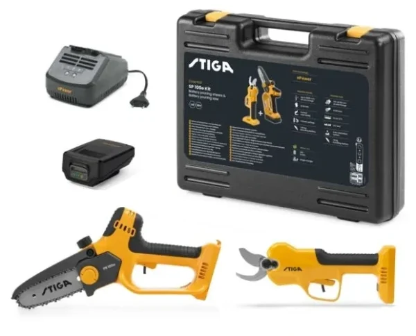 Zestaw narzędzi ogrodowych Stiga SP 100e Kit (257122001/ST1) Zestaw narzędzi ogrodowych Stiga SP 100e Kit (257122001/ST1)