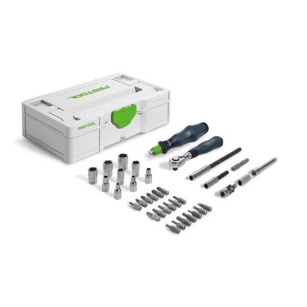 Zestaw nasadek Festool SYS3 S 76-1/4″-CE RA 578112 Zestaw nasadek Festool SYS3 S 76-1/4″-CE RA 578112