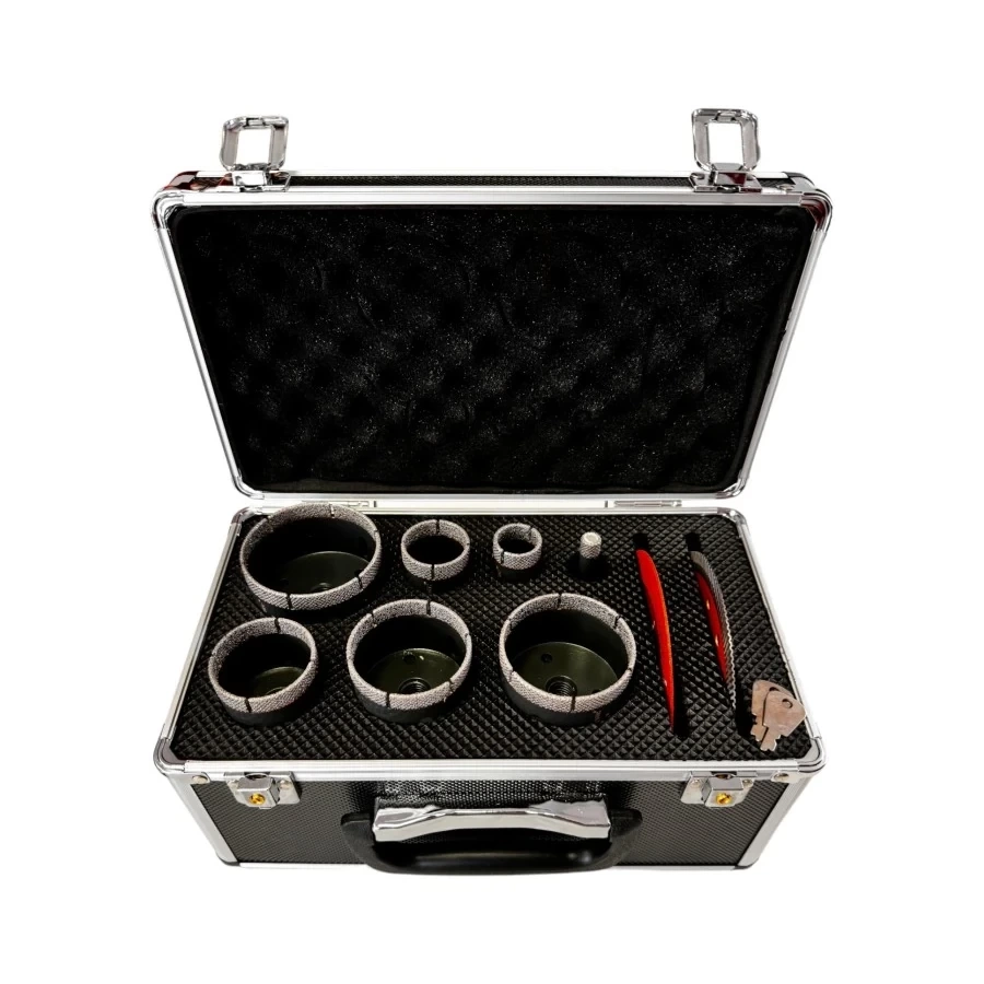 Zestaw otwornic diamentowych Wertec WTASM09B - obrazek 1
