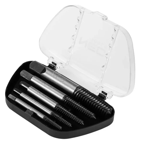 Zestaw wykrętaków do zerwanych śrub Neo Tools 09-615 Zestaw wykrętaków do zerwanych śrub Neo Tools 09-615