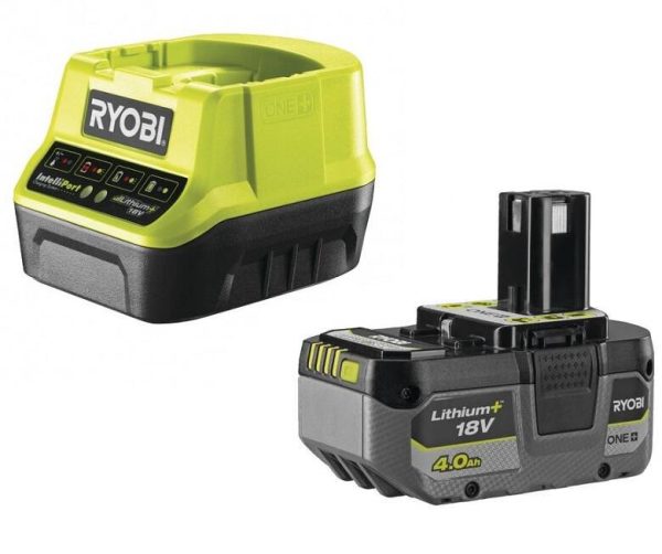 Zestaw zasilający Ryobi RB1840X + RC18120 Zestaw zasilający Ryobi RB1840X + RC18120