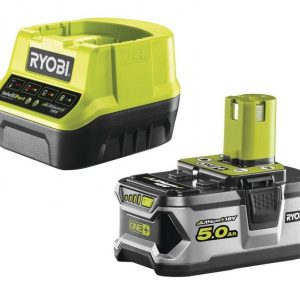 Zestaw zasilający Ryobi RB18L50 + RC18120 Zestaw zasilający Ryobi RB18L50 + RC18120