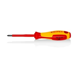 KNIPEX Wkrętak izolowany do śrub z gniazdem krzyżowym 187mm KNIPEX Wkrętak izolowany do śrub z gniazdem krzyżowym 187mm