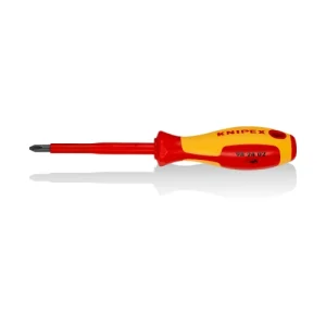 KNIPEX Wkrętak izolowany do śrub z gniazdem krzyżowym 212mm KNIPEX Wkrętak izolowany do śrub z gniazdem krzyżowym 212mm