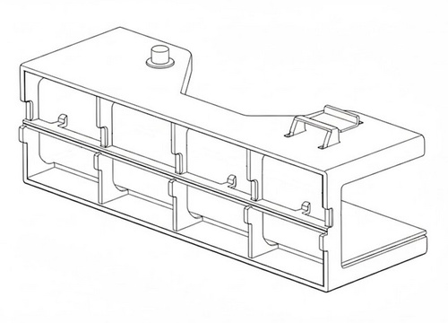 Ogranicznik wzdłużny do Metabo TS 254 M - obrazek 1