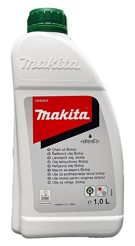 Olej do smarowania łańcucha Biotop 1l Makita 1910U0-9 Olej do smarowania łańcucha Biotop 1l Makita 1910U0-9