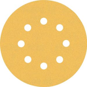 Papier ścierny Bosch EXPERT C470 z 8 otworami do szlifierek mimośrodowych 125 mm, G 120 Papier ścierny Bosch EXPERT C470 z 8 otworami do szlifierek mimośrodowych 125 mm, G 120