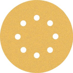 Papier ścierny Bosch EXPERT C470 z 8 otworami do szlifierek mimośrodowych 125 mm, G 80 Papier ścierny Bosch EXPERT C470 z 8 otworami do szlifierek mimośrodowych 125 mm, G 80