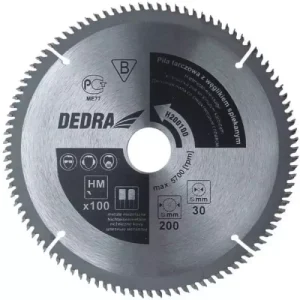 Piła tarczowa do drewna Dedra H500100 500×30 mm Piła tarczowa do drewna Dedra H500100 500×30 mm