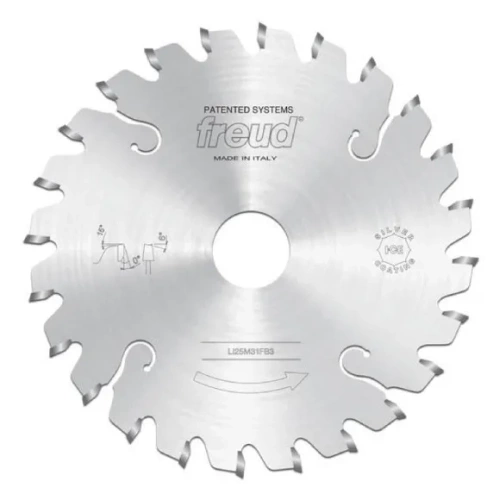 Podcinacz trapezowy – 125 x 3,1 / 2,2 x 22 mm, Z24 - obrazek 1