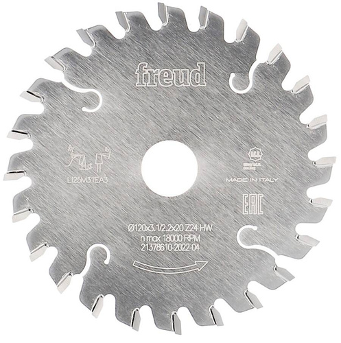 Podcinak 120x3,1-4,3x20mm Z24 Freud LI25M31EC3 - obrazek 1