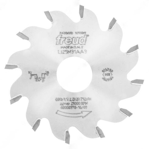 Podcinak trapezowy Freud 80 x 3,1 - 4,3 x 20 mm 12Z LI25M31AA3 - obrazek 1