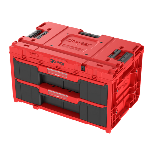 Skrzynia narzędziowa Qbrick System ONE Drawer 2 Toolbox 2.0 Red Ultra HD Skrzynia narzędziowa Qbrick System ONE Drawer 2 Toolbox 2.0 Red Ultra HD