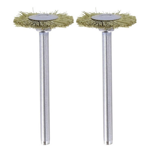 Szczotka mosiężna Dremel 19 mm 26150535JA 2 sztuki - obrazek 1